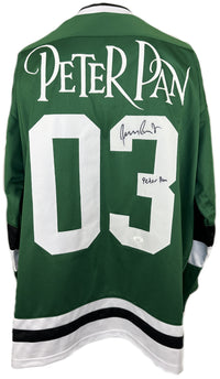 Jeremy Sumpter autographed inscribed custom Peter Pan jersey JSA COA Lost Boys