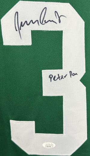 Jeremy Sumpter autographed inscribed custom Peter Pan jersey JSA COA Lost Boys