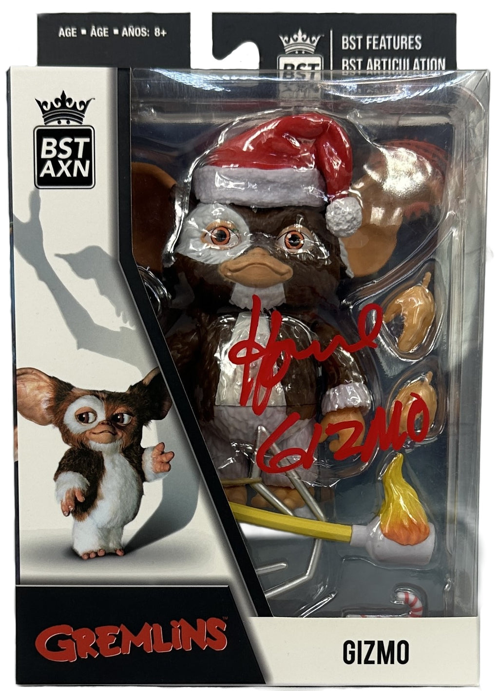 Howie Mandel signed autographed inscribed Gremlins Gizmo Figure JSA COA