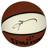 Allen Iverson autographed signed white panel basketball Philadelphia 76ers JSA