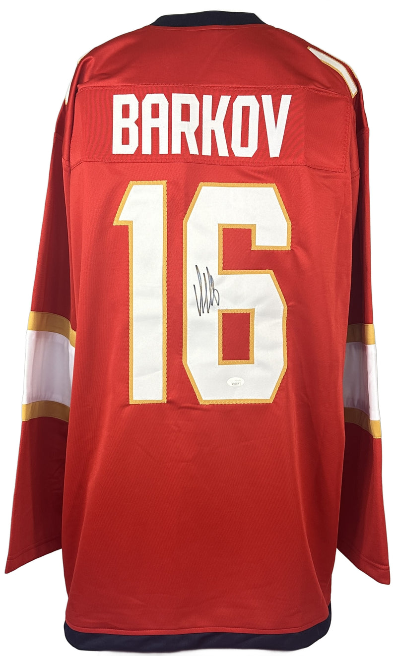 Aleksander Barkov autographed signed jersey NHL Florida Panthers JSA COA