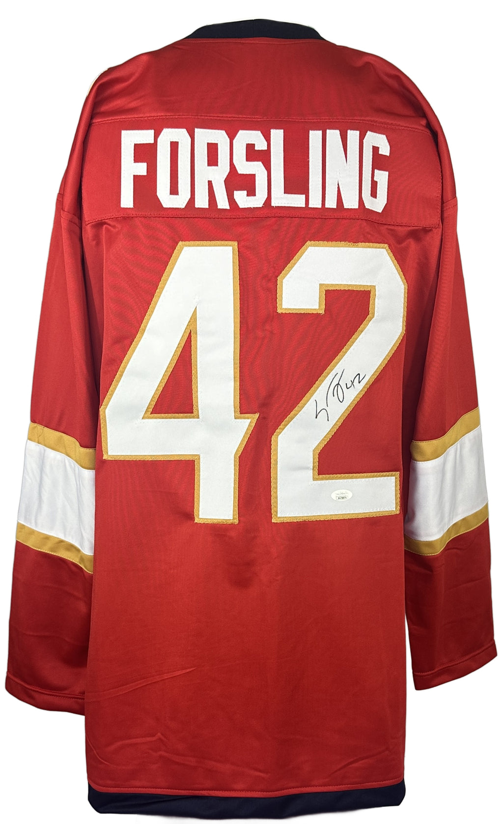 Gustav Forsling autographed signed jersey NHL Florida Panthers JSA COA