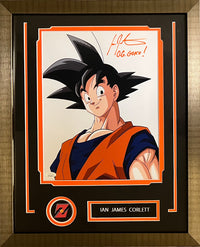 Ian James Corlett autographed inscribed 11x14 framed photo JSA Dragon Ball Z