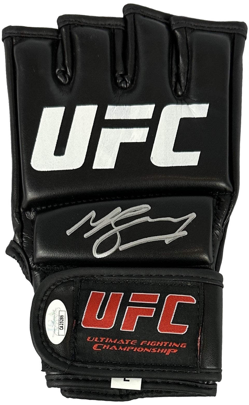 Michael Bisping autographed signed glove UFC JSA COA The Count