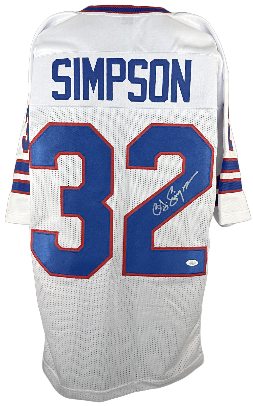 OJ Simpson autographed signed custom stitched jersey JSA COA The Juice