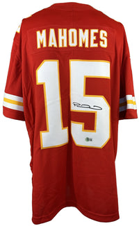 Patrick Mahomes signed autographed authentic jersey Beckett