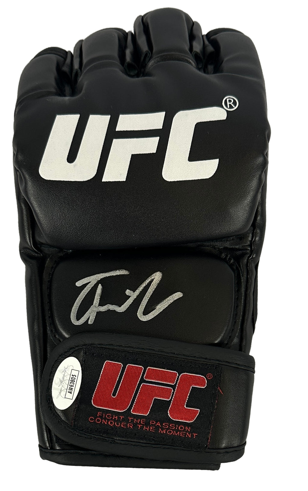 Themba Gorimbo autographed signed glove UFC COA JSA