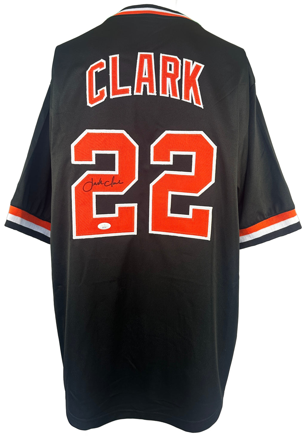 Jack Clark autographed signed baseball jersey JSA COA