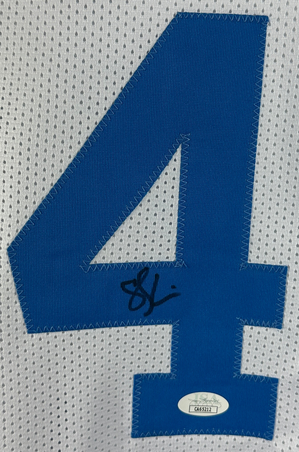 Sam Perkins autographed signed college jersey JSA