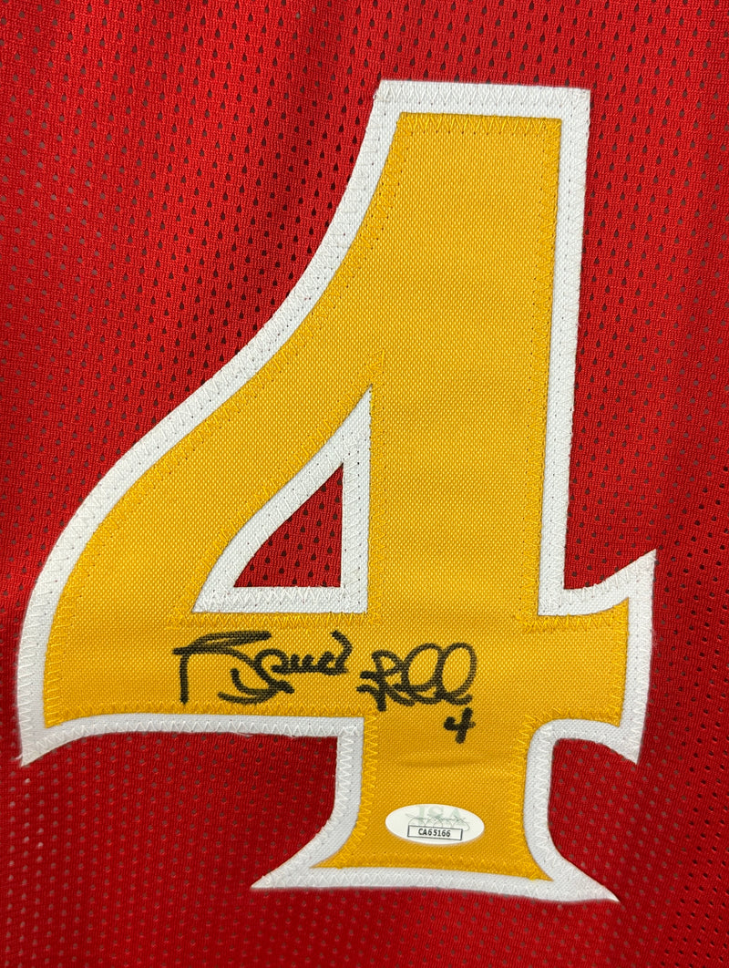 Spud Webb autographed signed jersey JSA COA