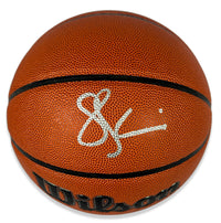 Sam Perkins signed autographed basketball JSA COA