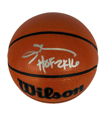 Lenny Wilkens signed inscribed basketball NBA St. Louis Hawks JSA Witn –  JAG Sports Marketing