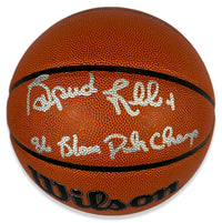 Spud Webb inscribed signed autographed basketball JSA COA