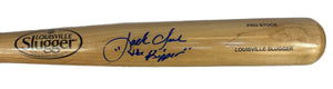 Jack Clark signed inscribed baseball bat MLB San Francisco Giants JSA COA