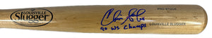 Chris Sabo autographed signed inscribed baseball bat MLB Cincinnati Reds JSA COA