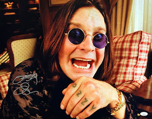 Ozzy Osbourne autographed signed 16x20 photo JSA COA Prince of Darkness