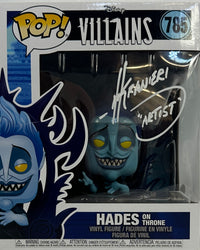 Nik Ranieri autographed signed inscribed Funko Pop #785 JSA Hercules Hades