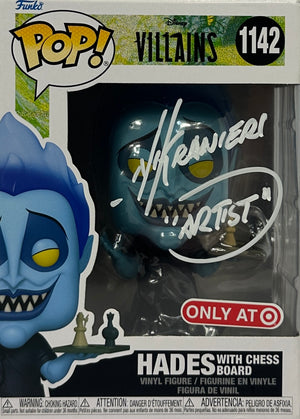 Nik Ranieri autographed signed inscribed Funko Pop #1142 JSA Hercules Hades