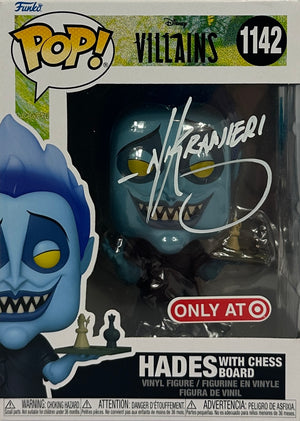 Nik Ranieri autographed signed inscribed Funko Pop #1142 JSA Hercules Hades