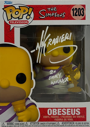 Nik Ranieri autographed signed inscribed Funko Pop #1203 JSA The Simpsons