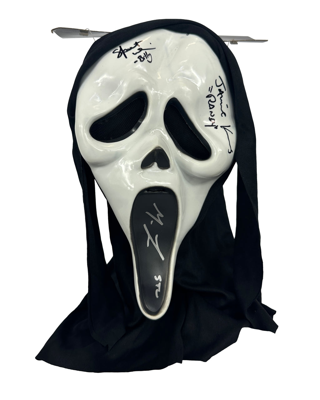 Lillard Ulrich Kennedy autographed signed inscribed Ghostface Scream mask JSA