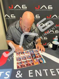 Bill Goldberg autographed signed Topps card #23 2017 WWE WCW BAS Encap