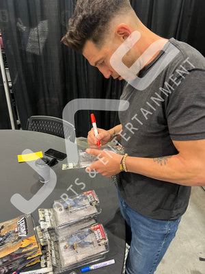 Jon Bernthal inscribed autographed Action Figure JSA COA Shane The Walking Dead