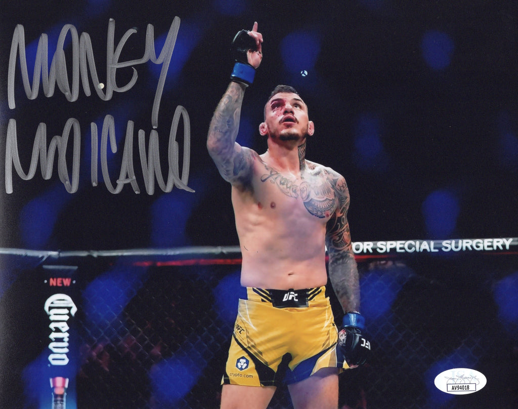 Renato Moicano autographed signed inscribed 8x10 photo UFC Brad Riddell JSA COA