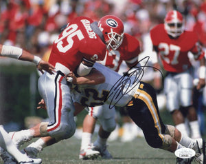 Bill Goldberg autographed signed 8x10 photo NCAA Georgia Bulldogs JSA WWE