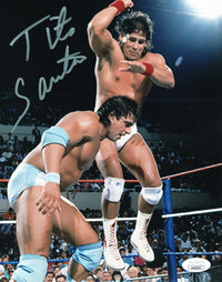 Tito Santana autographed signed 8x10 photo WWF JSA COA El Matador