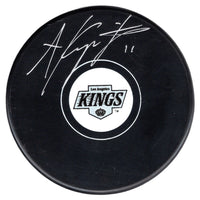 Anze Kopitar autographed signed puck NHL Los Angeles Kings JSA COA