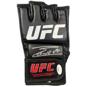 Charles Oliveira autographed signed glove UFC Max Holloway JSA COA