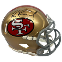 Bill Romanowski autographed signed mini helmet NFL San Francisco 49ers Beckett