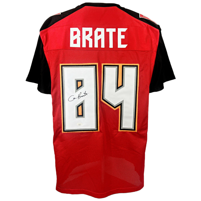 Cameron Brate autographed signed professional jersey JSA COA