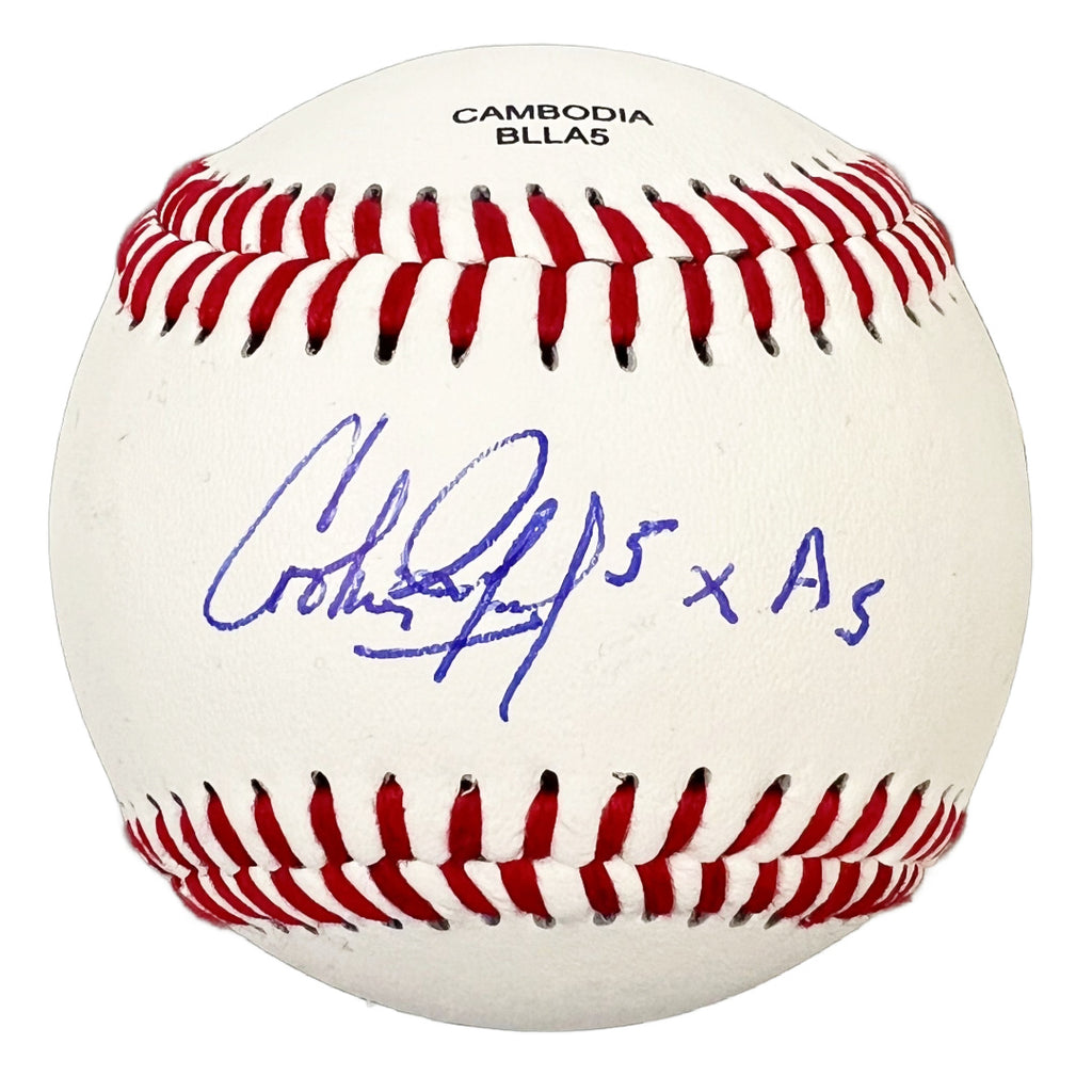 Cookie Rojas autographed signed inscribed baseball Kansas City Royals JSA