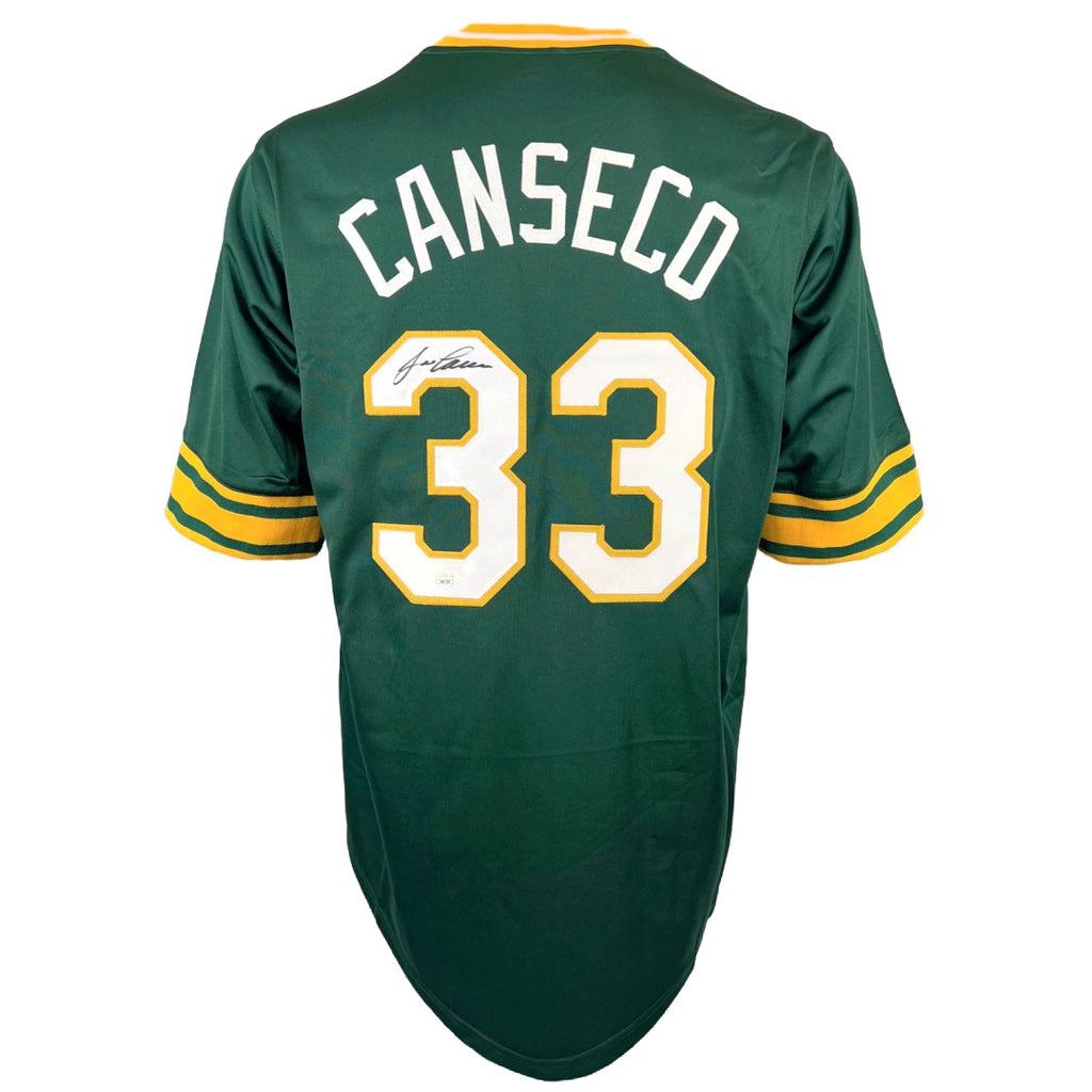 Jose Canseco autographed signed professional jersey JSA COA