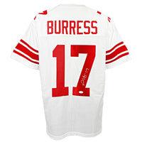 Plaxico Burress autographed signed professional jersey JSA COA