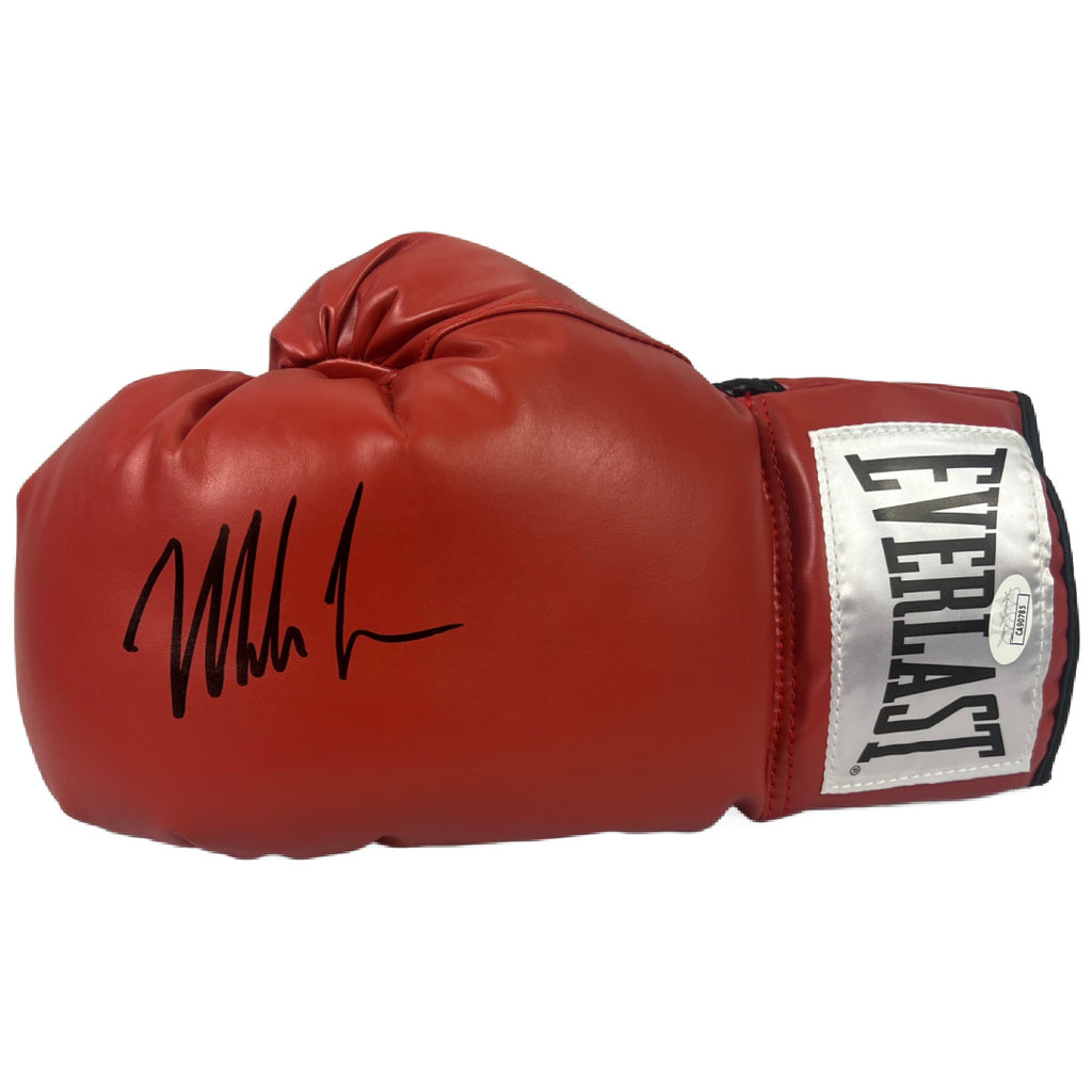 Mike Tyson autographed signed boxing glove JSA COA Iron Mike