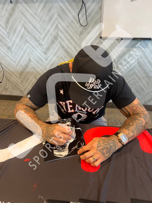 Dustin Poirier autographed inscribed 8x10 photo UFC JSA COA The Diamond