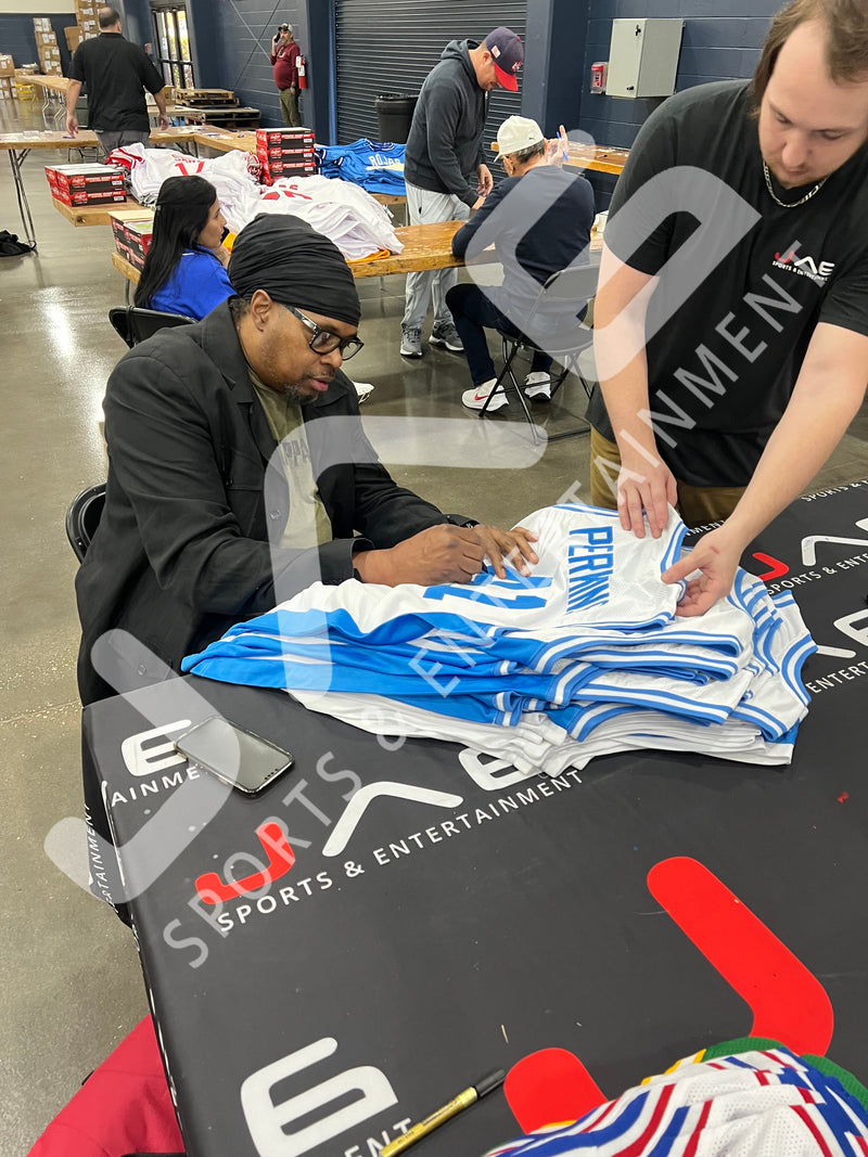 Sam Perkins autographed signed college jersey JSA