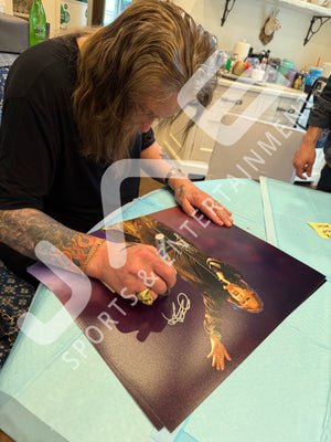 Ozzy Osbourne autographed signed 16x20 photo JSA COA Prince of Darkness