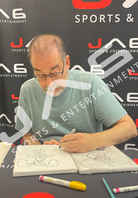 Nik Ranieri signed inscribed Original Artwork 8x10 canvas Jessica Rabbit JSA