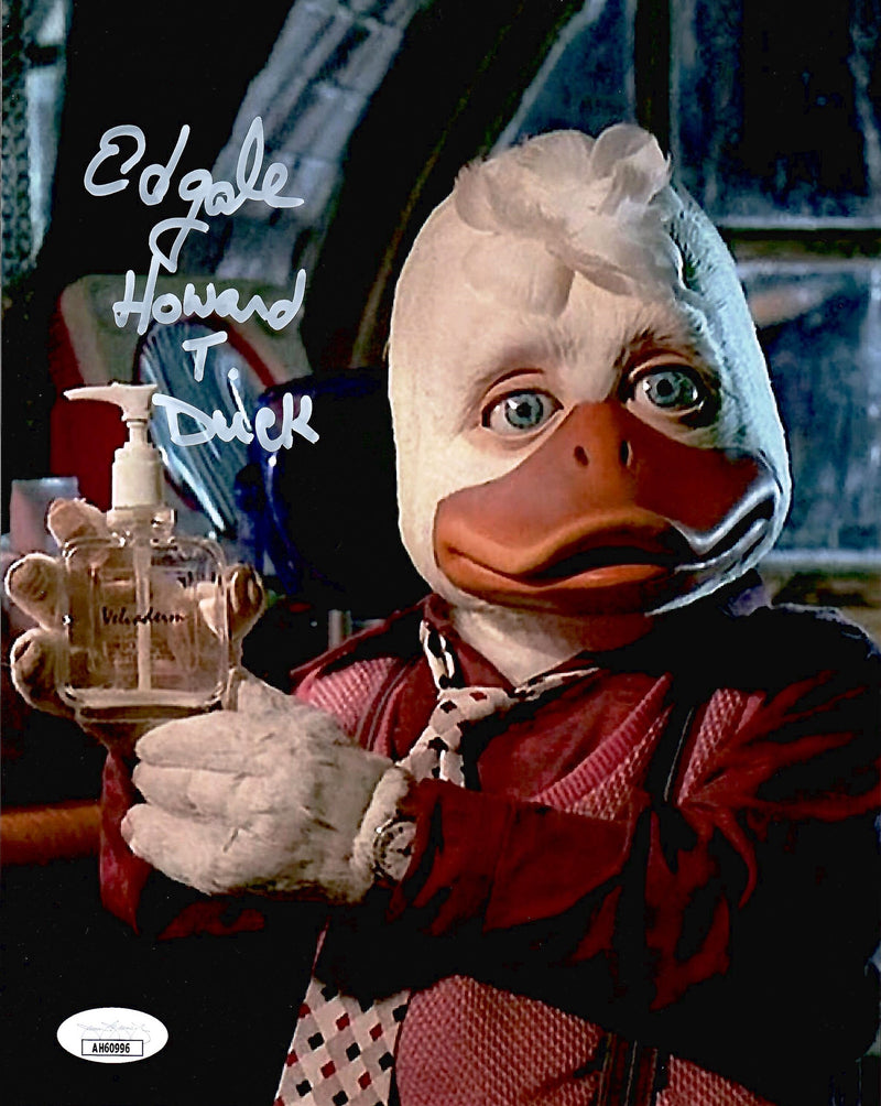 Ed Gale autographed signed inscribed 8x10 photo Howard JSA COA Howard The Duck