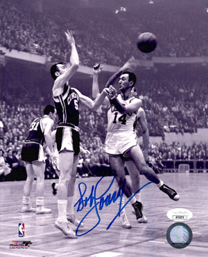 Bob Cousy autographed signed 8x10 photo NBA Cincinatti Royals JSA COA