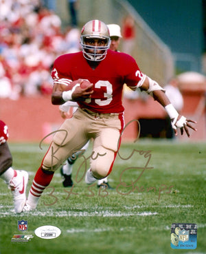 Roger Craig autographed signed inscribed 8x10 photo San Francisco 49ers JSA COA