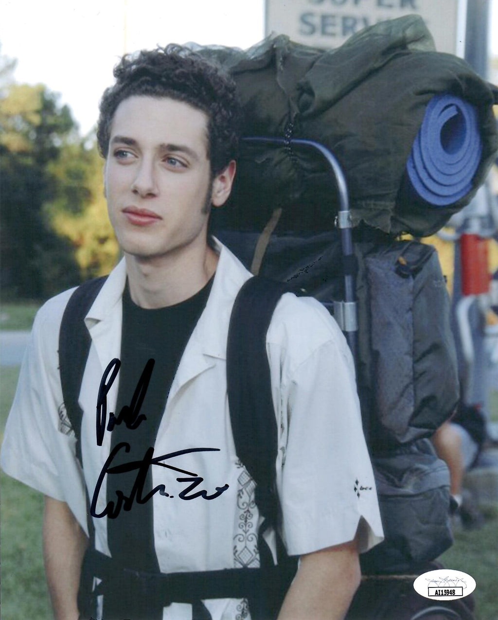 Paulo Costanzo autographed signed inscribed 8x10 photo JSA COA Road Trip