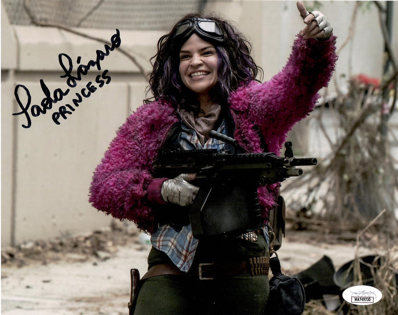 Paola Lazaro autographed signed inscribed 8x10 photo JSA COA The Walking Dead