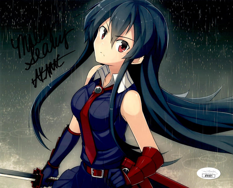 Molly Searcy autographed signed inscribed 8x10 photo JSA COA Akame Ga Kill