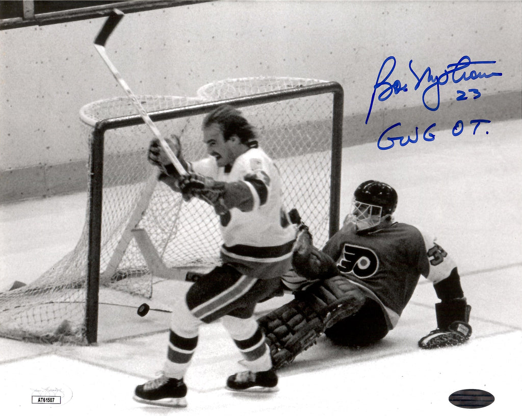 Bob Nystrom autographed signed 8x10 photo NHL New York Islanders JSA COA