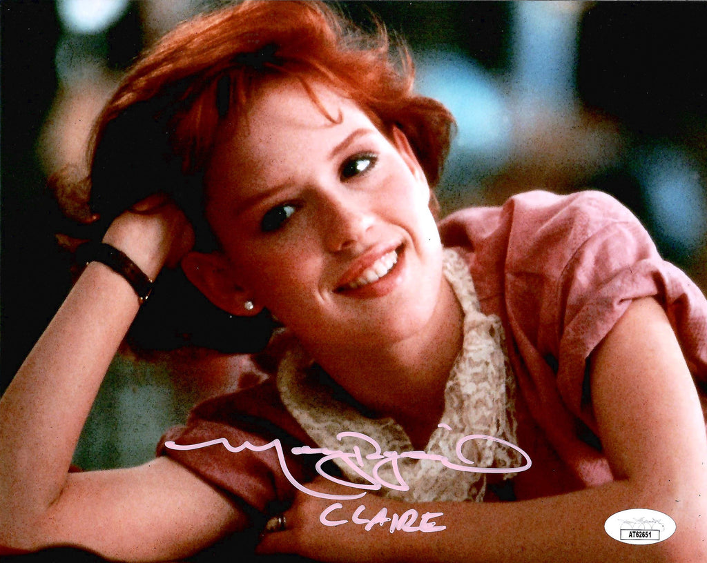 Molly Ringwald autographed signed inscribed 8x10 photo Breakfast Club JSA